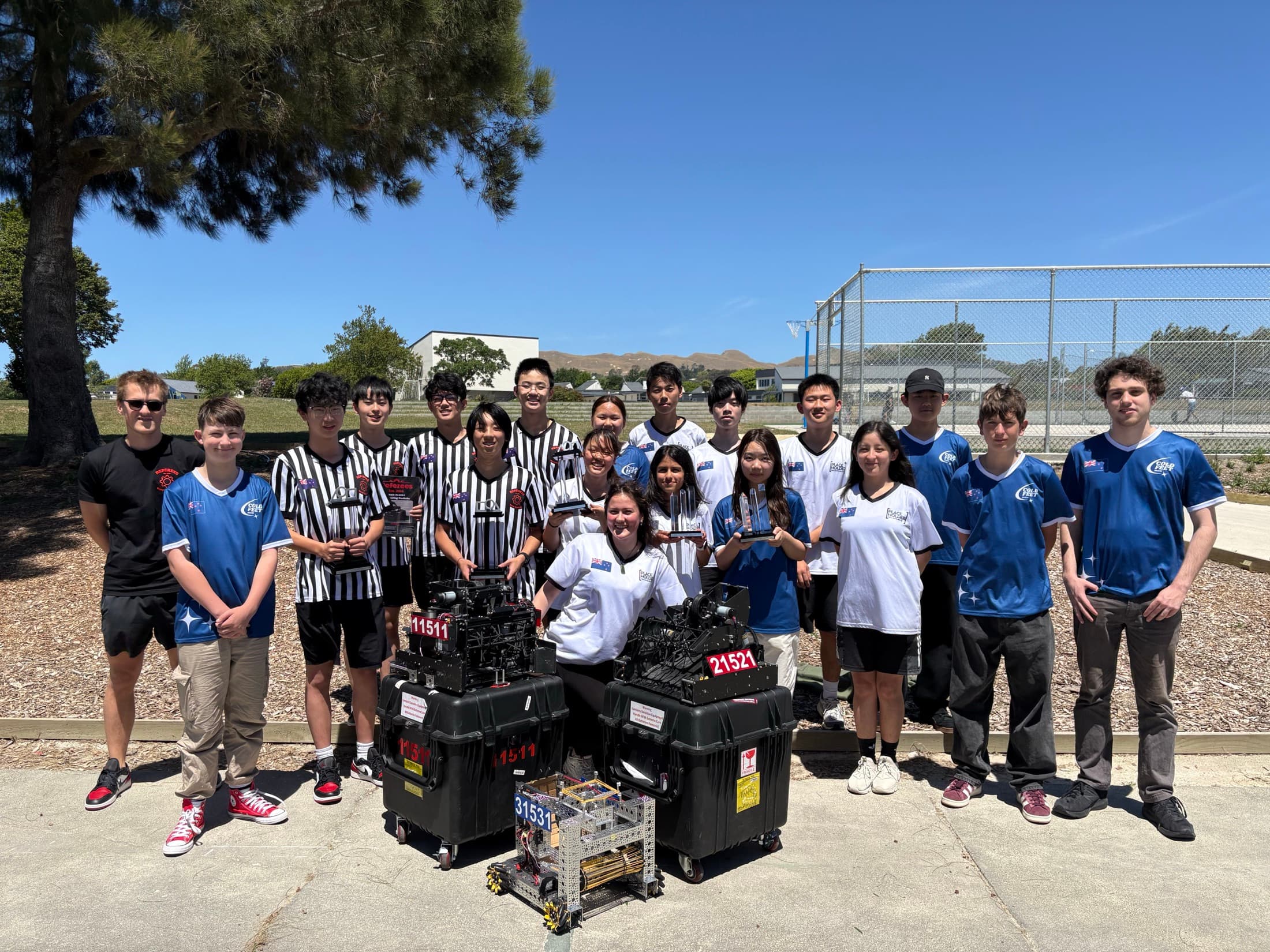 CMR teams and referees at the 2025 national championships